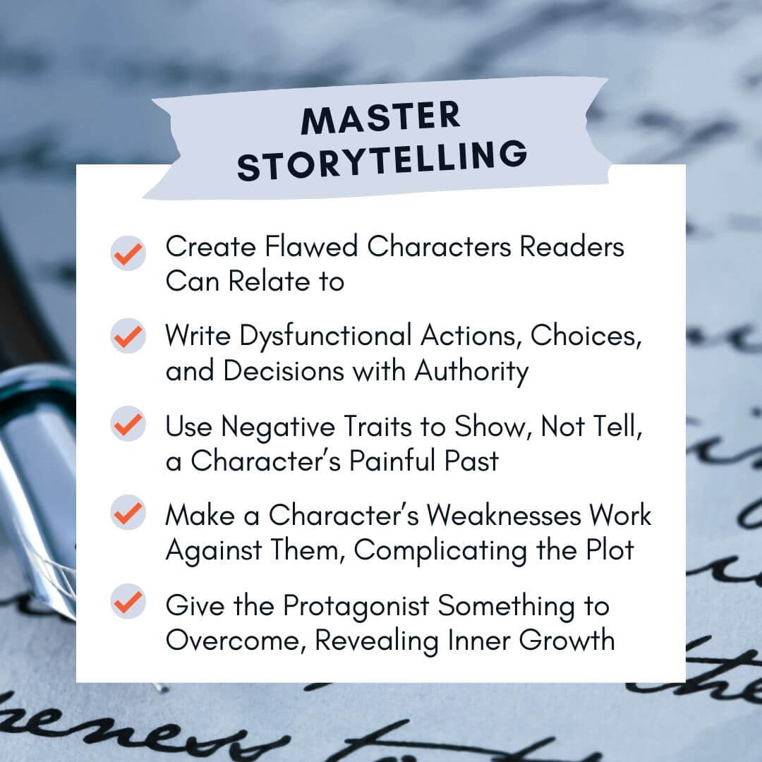 Negative Trait Thesaurus Highlights