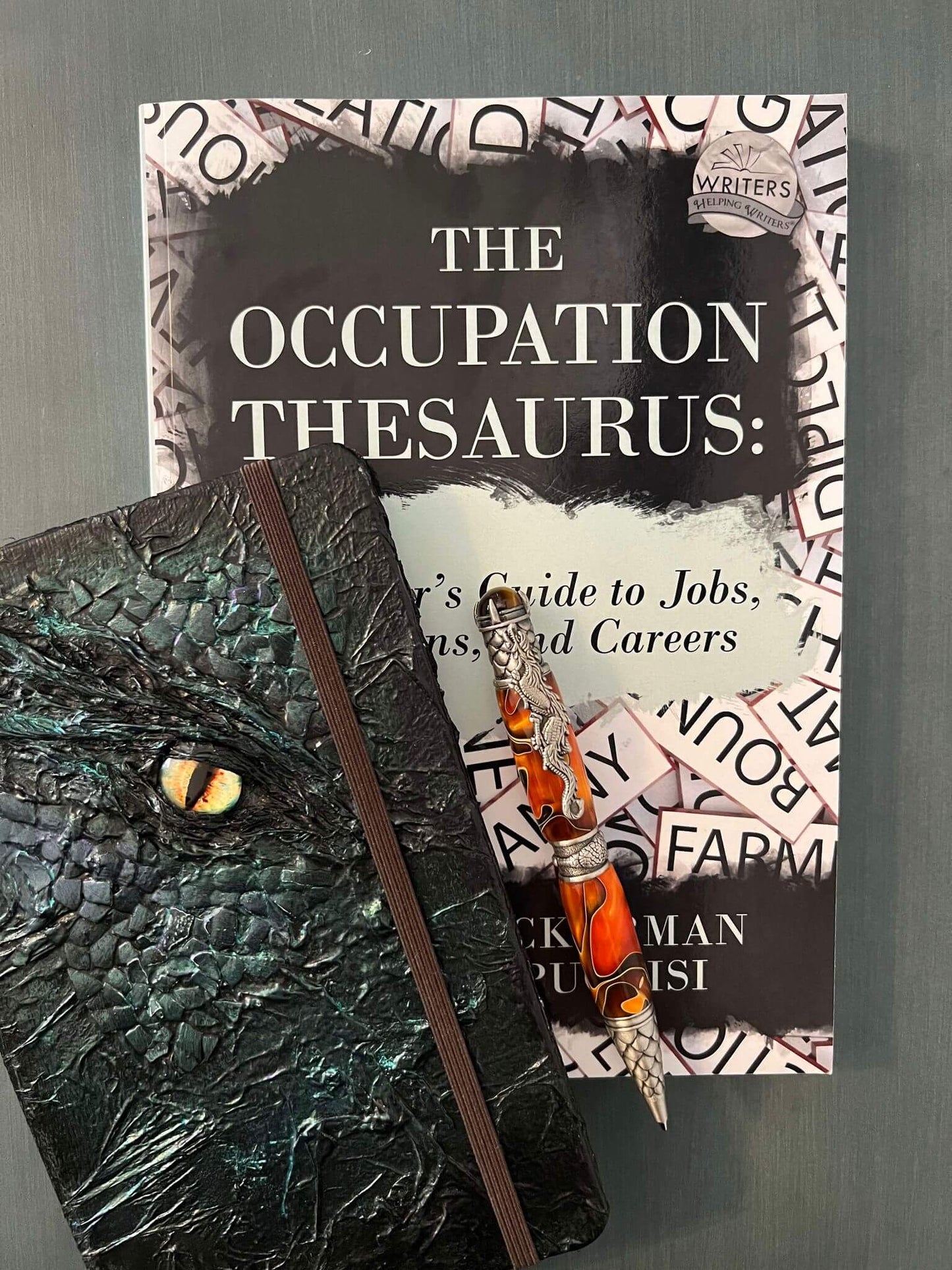 occupation thesaurus book cover collage