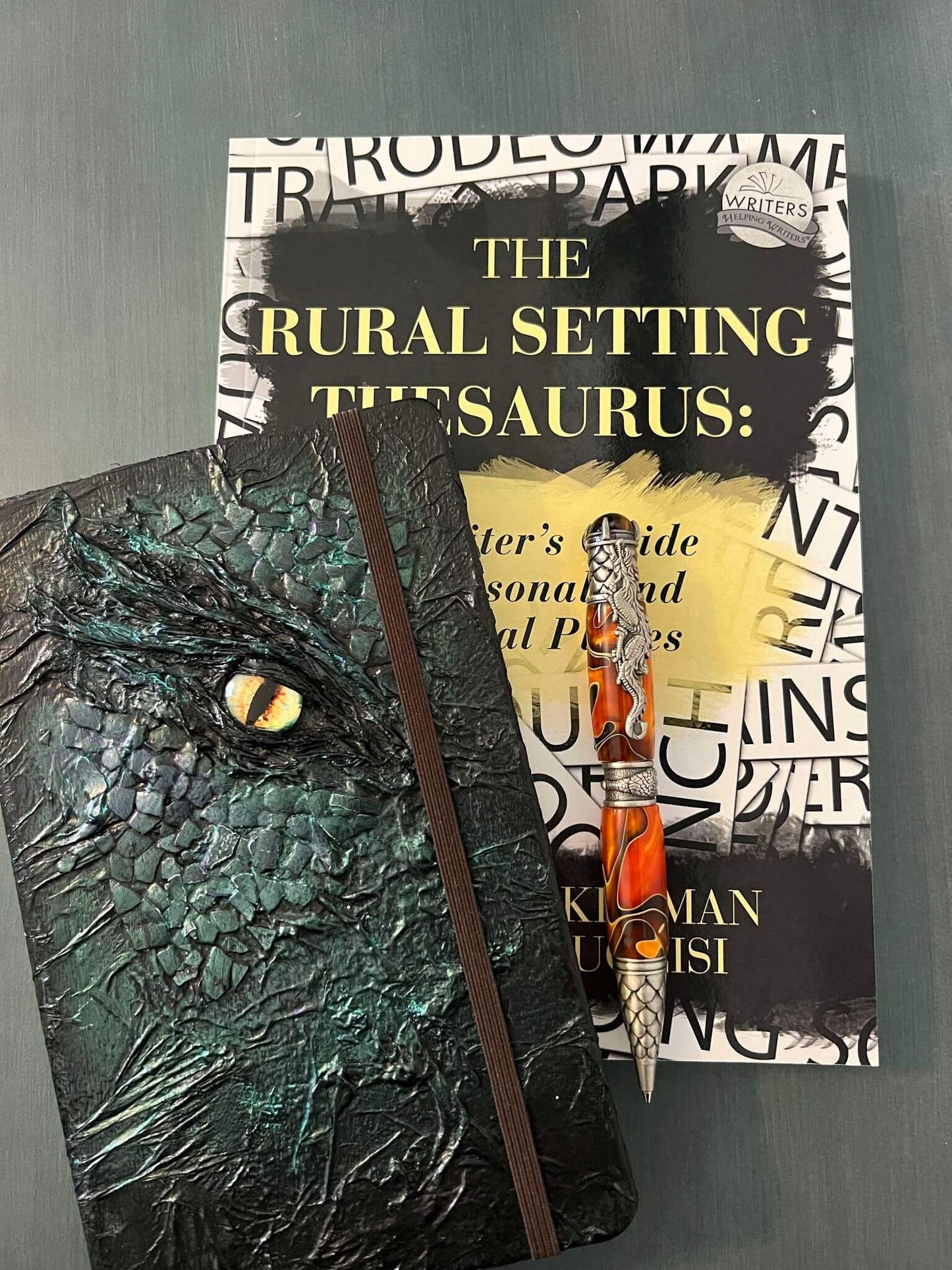 rural setting  thesaurus book cover collage 